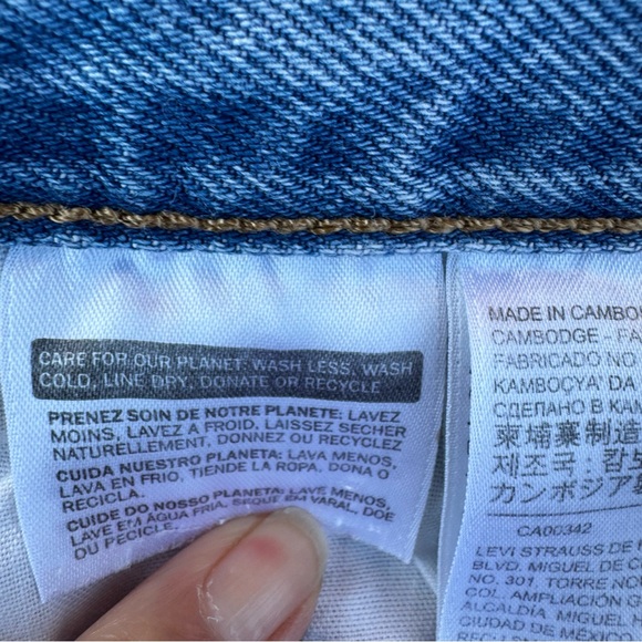 Levi’s 501 Premium Straight Leg Jeans | Button Fly | Medium Wash - Picture 12 of 13